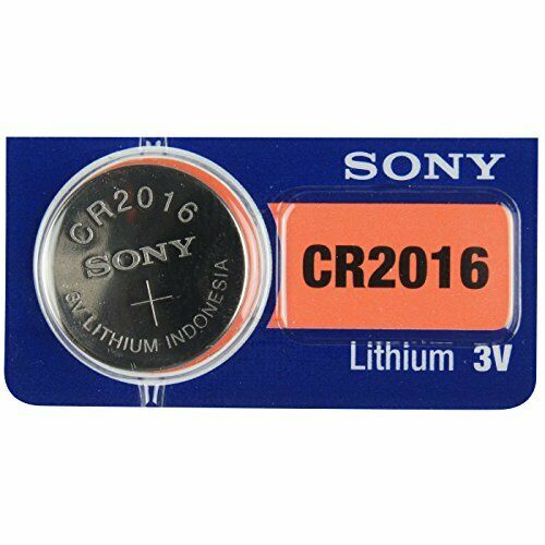 For SONY 2016 CR2016 Lithium Coin Battery 3V 85 mAh 1pc (EACH)