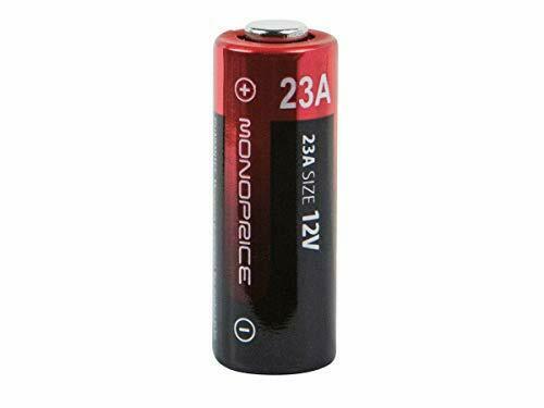 Monoprice Alkaline 12V A23A Battery - 1 Pack