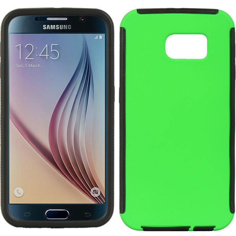 SAMSUNG GALAXY S6 FULL PROTECTION CASE BLACK TRIM WITH GR PC