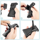 UNIVERSAL PHONE/TABLET CAR MOUNT W/ GOOSENECK ADJUSTABLE ARM & ROTATABLE CRADLE