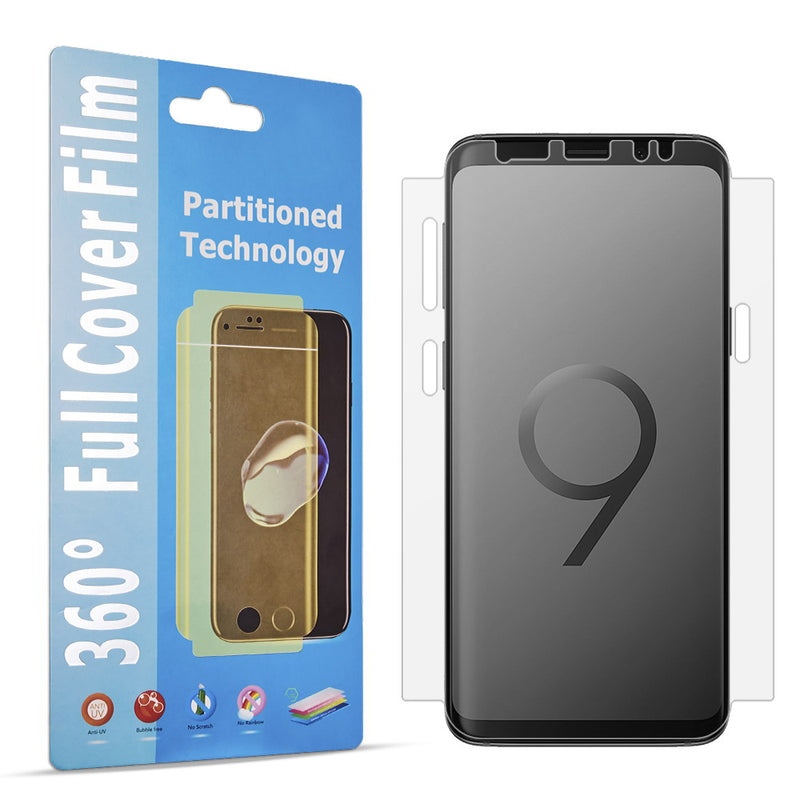 SAMSUNG GALAXY S9 WIDE COVER TPU SCREEN PROTECTOR