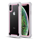 THE VISPRO DUAL TONE TOUGH HYBRID CASE FOR IPHONE XS / X