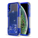 MILITARY PROTECTIVE WATERFALL SERIES LIQUID QUICKSAND CASE FOR IPHONE XS/X