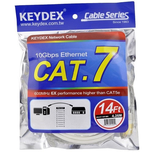 Cat 7 SSTP Patch Cable 14 Feet - SimplyASP Tech