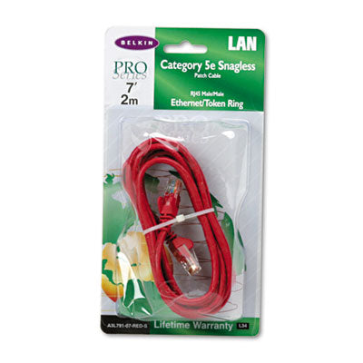 CAT5e 350MHz UTP 7FT Cable - Red