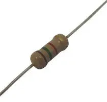 Simply 2.7 kOhms ±5% 0.25W, 1/4W Through Hole Resistor Axial Carbon Film 20 PCS