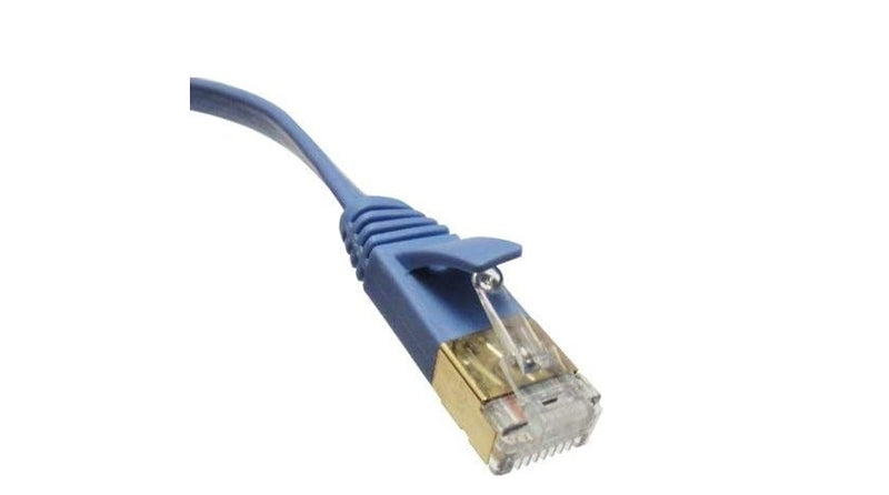 3ft KEYDEX CAT7 Gold-Plated Snagless Ethernet Cable Blue