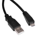 3' microUSB Type A to microUSB Type B Male to Male USB 2.0 Cable
