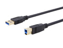 Monoprice USB 3. 0 Retractable Cable - A Male to B Male - 3 ft.
