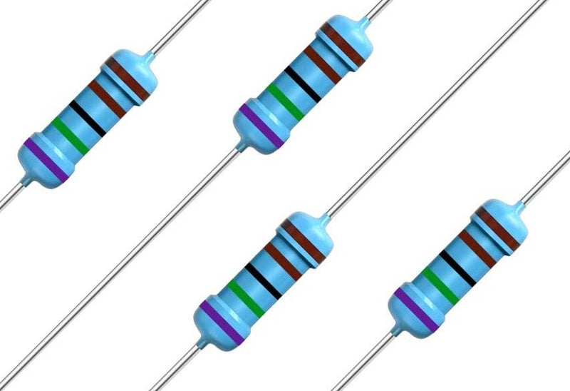 SimplyASP Tech Metal Film Resistors - Through Hole 7.15K OHM 1/4W 1% 20 PCS