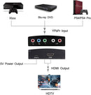 SimplyASP Tech 4K YPbPr/RGB to HDMI Converter for DVD, Xbox, PS, Nintendo