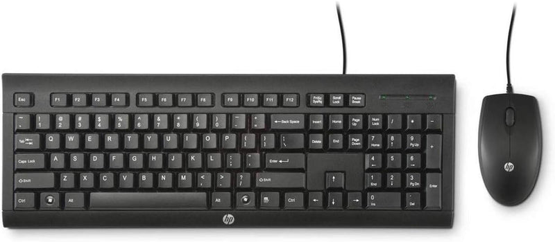 HP Wired Desktop Keyboard Mouse Combo C2500