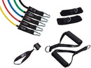 GetFit Resistance Bands Set 5 Color-Coded Bands Durable Construction