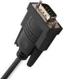 USB A Male to Serial Cable DB9 (RS232) (3 feet)