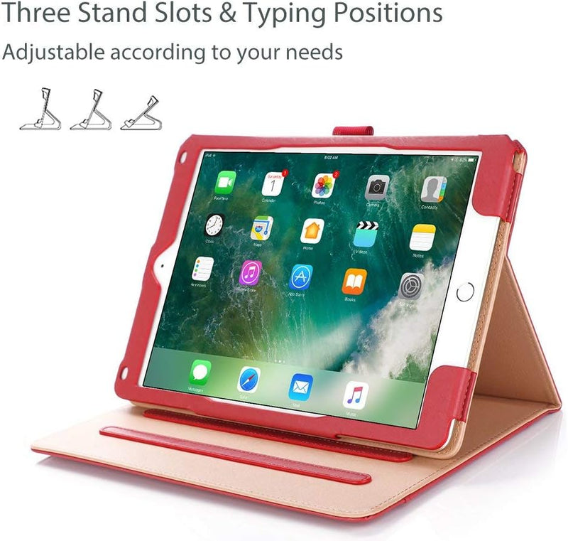Tablet Case Stand Folio Cover for all Tablets iPad 9.7" iPad Air 2 iPad Air Red