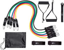 GetFit Resistance Bands Set 5 Color-Coded Bands Durable Construction