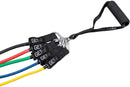 GetFit Resistance Bands Set 5 Color-Coded Bands Durable Construction