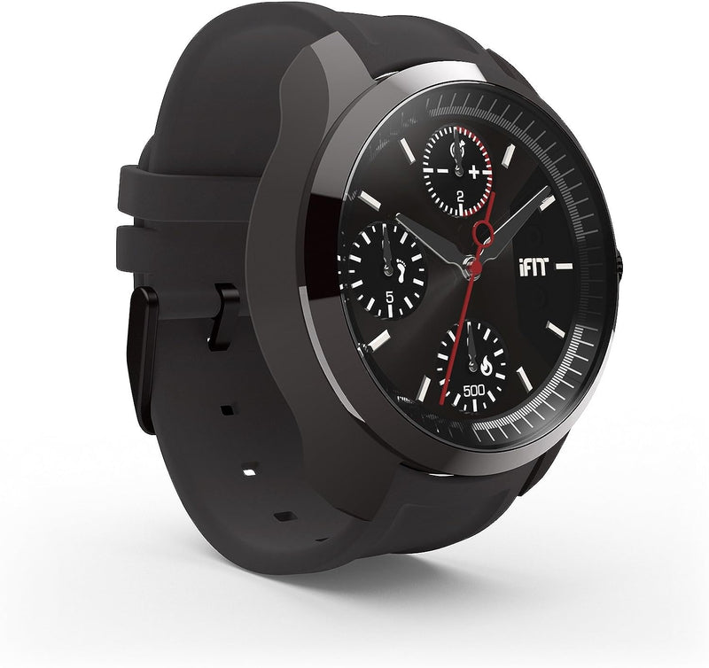 IFit Men's Graphite Classic Fitness Tracker