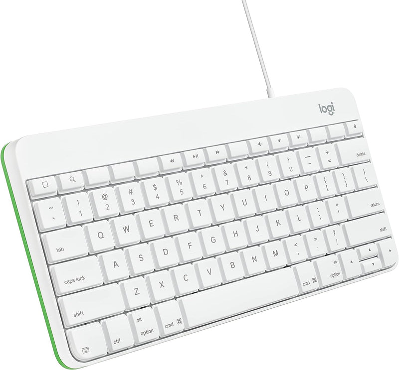 Logitech Wired Keyboard for iPad with Lightning Connector – White