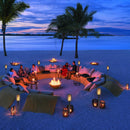 Solar Torch Light: Flickering Flame Effect, Waterproof Garden Decor (Set of 2)