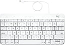 Logitech Wired Keyboard for iPad with Lightning Connector – White