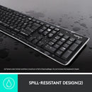 Logitech K270: Full-Size Wireless PC Keyboard - 8 Keys, 2-Yr Battery, 2.4 GHz