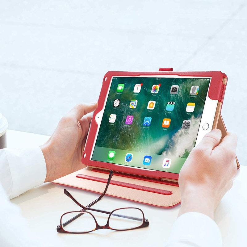 Tablet Case Stand Folio Cover for all Tablets iPad 9.7" iPad Air 2 iPad Air Red