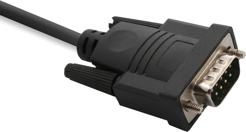 USB A Male to Serial Cable DB9 (RS232) (3 feet)