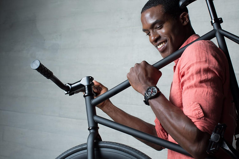 IFit Men's Graphite Classic Fitness Tracker