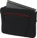 Targus Water-Resistant Notebook Slip Case w/ Pocket Fits 12" Notebooks Red Black