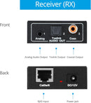 SimplyASP Tech Audio Extender Over CAT5e/6/7 - 984ft, Bi-Dir PoC, 5.1-Channel