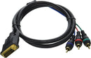Monoprice 3.25ft DVI-I to 3 RCA Component Video Cable (DVI-I - 3-RCA)