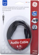 GE 72606 Audio Cable (6 Feet)
