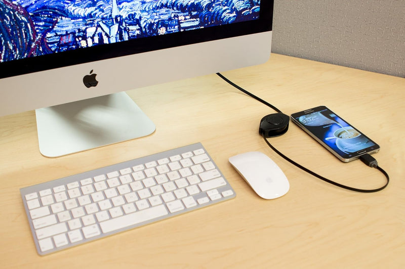 ReTrak Retractable Galaxy Charge and Sync Cable