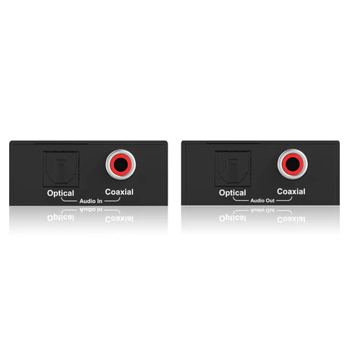 SimplyASP Tech Audio Extender Over CAT5e/6/7 - 984ft, Bi-Dir PoC, 5.1-Channel