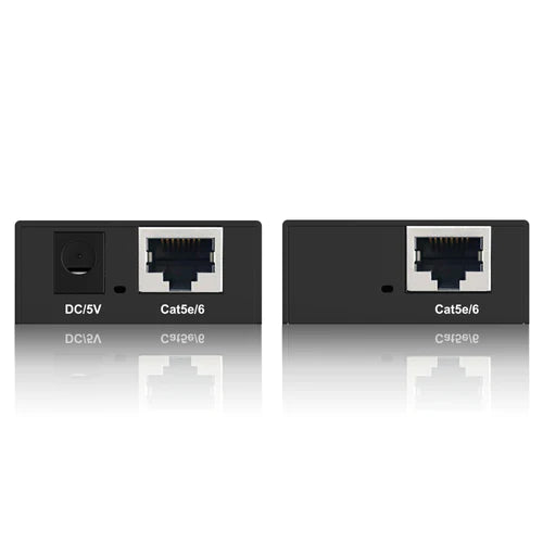 SimplyASP Tech Audio Extender Over CAT5e/6/7 - 984ft, Bi-Dir PoC, 5.1-Channel