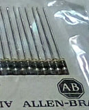 Allen-Bradley Carbon Composition Resistor, 1/2W, 10%, 47Ω 10 PCS