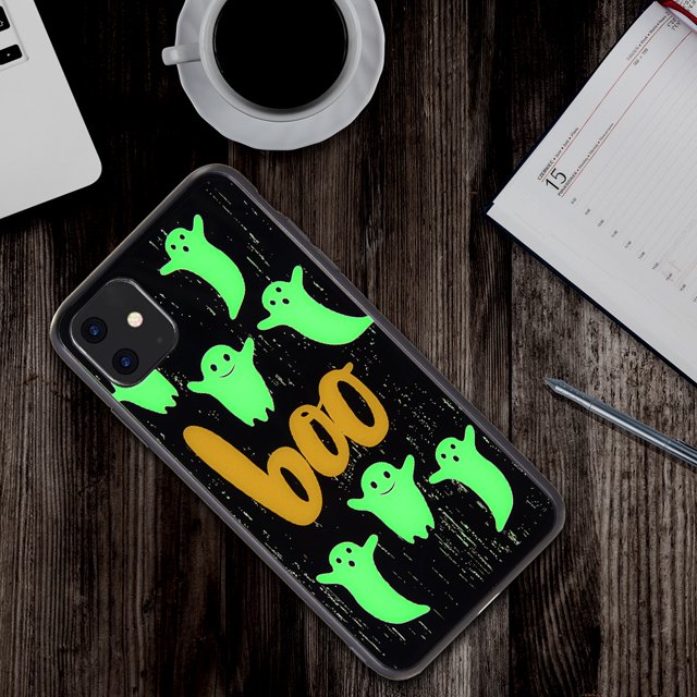 Glow In The Dark Crystal Case For iPhone 11