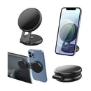 Universal MagSafe Car Mount for EVs/Tesla: Invisible Adhesive - Black