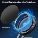 Universal MagSafe Car Mount for EVs/Tesla: Invisible Adhesive - Black