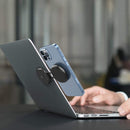 Universal MagSafe Car Mount for EVs/Tesla: Invisible Adhesive - Black