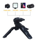 Essential Video Kit: Phone Mount, LED, Mic for TikTok/YouTube - Black