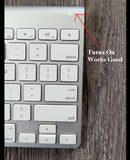 Apple Wireless Bluetooth Keyboard A1314 Mac Silver Aluminium Pre-Owned