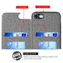 FOR IPHONE 8 / 7 THE COMMUTER LEATHER TPU REAR FLIP WALLET CASE