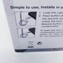 6-Feet NoteGuard LKCP-0093S Universal Notebook Security Combo Cable Lock