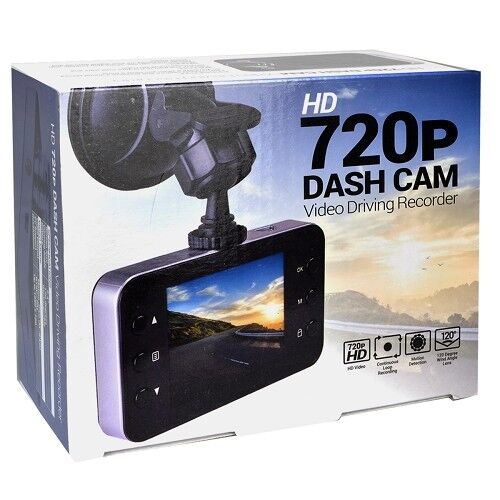 Automotive 720p HD DVR Digital Video 2.4" LCD Display Dashcam w/ Night Vision