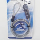 6-Feet NoteGuard LKCP-0093S Universal Notebook Security Combo Cable Lock