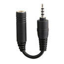 RadioShack 2.5mm TRRS Female-to-3.5mm Male Headphone Adapter