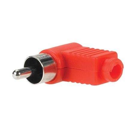 RadioShack Right-Angle Phono (RCA) Plug (4-Pack)