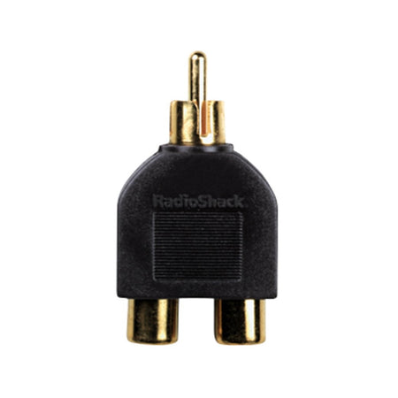RadioShack Y-Adapter Phono Plug-to-RCA Jacks